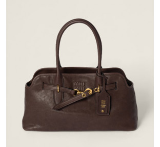 [MIUMIU] 여성백 Aventure Bag 아방뛰르 나파 미우미우 가죽 토트백