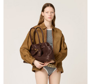 [MIUMIU] 여성백 Aventure Bag 아방뛰르 나파 미우미우 가죽 토트백