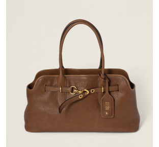 [MIUMIU] 여성백 Aventure Bag 아방뛰르 나파 미우미우 가죽 토트백