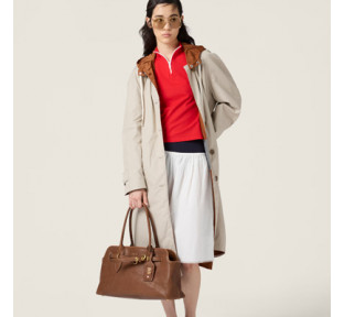 [MIUMIU] 여성백 Aventure Bag 아방뛰르 나파 미우미우 가죽 토트백