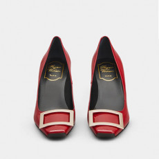 [펌프스/힐] Roger vivier 팬더샵 로저비비 정장힐 미드힐 레드슈즈