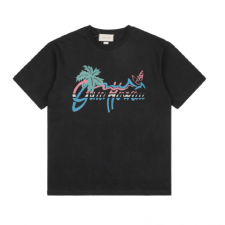[TOP] GUCCI 구찌 하와이안 프린팅 반팔 티셔츠
