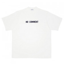 [TNN셀러] 발렌시아가 NO COMMENT 프린팅 오버 티셔츠