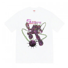 [AM셀러] 21FW 슈프림 스파이크 티셔츠 Supreme Spikes Tee black