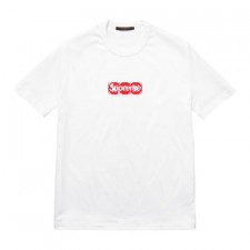 [AM셀러] 슈프림x루이비통 티셔츠 Supreme x Louis Vuitton Box Logo Tee White