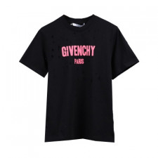 [H12셀러] 지방시 로고 디스트로이드 티셔츠 GIVENCHY