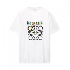 [TNN셀러] LOEWE 로에베 글리치 애너그램 티셔츠 화이트