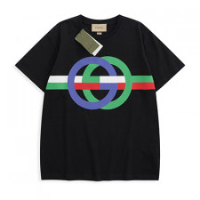 [TNN셀러] GUCCI 구찌 로고 그래픽 코튼 티셔츠