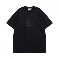[TNN셀러] BURBERRY 버버리 엠브로이더리 모노그램 EKD 코튼 티셔츠