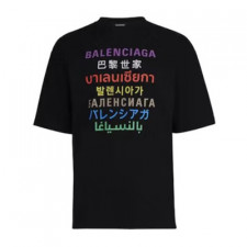 [GOD셀러] BALENCIAGA 발렌시아가 로고 랭귀지 반팔