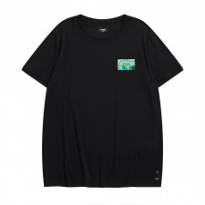 [TNN셀러] FENDI 펜디 블랙 저지 티셔츠