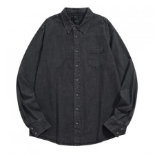 [TNN셀러] CHROME HEARTS 크롬하츠 데님 셔츠 블랙