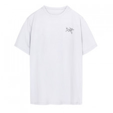 [정품급버전] ARCTERYX 로고 프린트 화이트 코튼 티셔츠