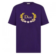 [C셀러] DIOR 디올 캐주얼 핏 티셔츠 퍼플