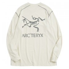 [TNN셀러] ARCTERYX 아크테릭스 시스템 A 롱슬리브 코팔 버드 티셔츠 내추럴 화이트