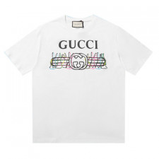 [CA셀러] GUCCI 코튼 저지 티셔츠 화이트