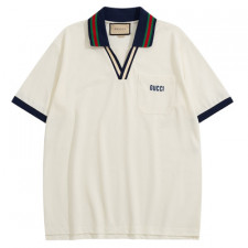 [TNN셀러] GUCCI 구찌 코튼 피케 폴로 셔츠 ‎737667 XJFGK 9133