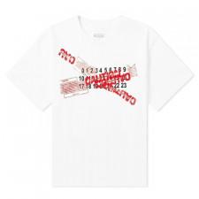 [정품급버전] MAISON MARGIELA 19FW 마르지엘라 테이프 프린팅 티셔츠