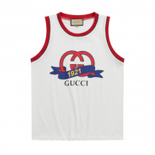 [TNN셀러] GUCCI 구찌 인터로킹 G 1921 프린트 코튼 탑
