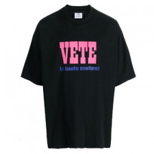 [DA셀러] VETEMENTS 슬로건 프린팅 코튼 티셔츠