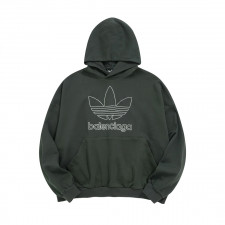 [TNN셀러] Balenciaga x adidas 유니섹스 후디 라지 핏