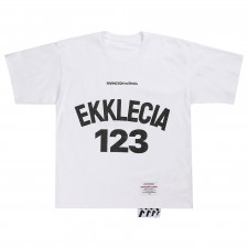 [SN셀러] EKKLECIA RRR123 반팔 해외 스트릿 오버핏 티셔츠