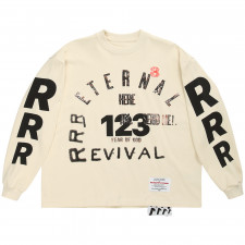 [SN셀러] Fear Of God FOG x RRR123 리바이벌 롱슬리브 티셔츠