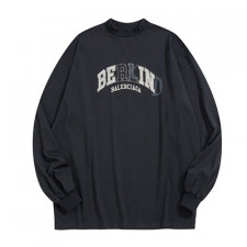 [TNN셀러] 발렌시아가 자수 레터링 맨투맨 티셔츠 BALENCIAGA
