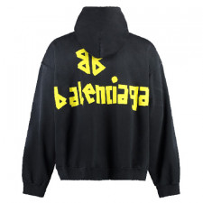 [정품급버전]발렌시아가 BB 로고 테이프 후드 집업 BALENCIAGA