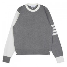 [대리석셀러] 톰브라운 펀 믹스 컬러블럭 울 니트탑 THOM BROWNE
