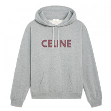 [MM셀러] 셀린느 로고 프린트 코튼 저지 후디 CELINE