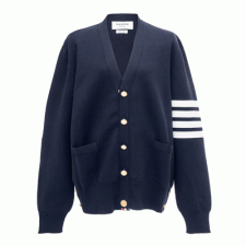 [대리석셀러] 톰브라운 사선완장 메탈 버튼 가디건 THOM BROWNE