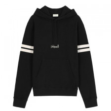 [정품급버전] 생로랑 스트라이프 슬리브 로고 후드 SAINT LAURENT