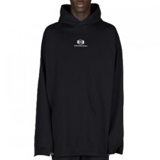 [ZY셀러] 발렌시아가 로고 모티프 후드 스웨트셔츠 BALENCIAGA