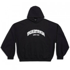 [GOD셀러] 발렌시아가 맨투맨 블랙 코튼 BALENCIAGA