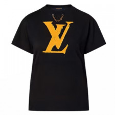 [TNN셀러] 루이비통 24SS 그래픽 LV 프린트 여성 반팔 티셔츠 LOUIS VUITTON