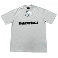 [TNN셀러] 발렌시아가 스텐실 타입 미디엄 핏 반팔 티셔츠 BALENCIAGA