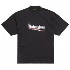 [TNN셀러] 발렌시아가 BC 웨이브 로고 반팔 티셔츠 BALENCIAGA