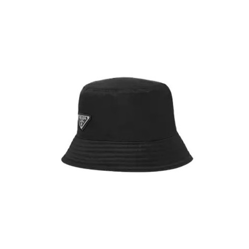 프라다 버킷햇 삼각 로고 리나일론 블랙 2HC137 2DMI F0002