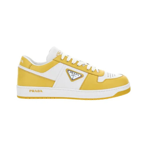 프라다 다운타운 레더 스니커즈 2EE364 3LKG F0A7U
