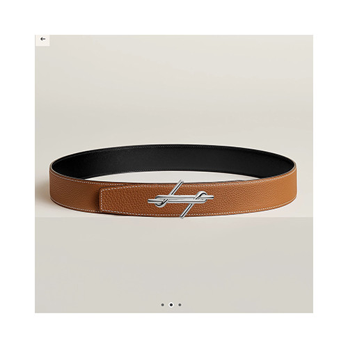 [여성벨트] HERMES BELT 신상 에르메스 패션 은장벨트 브라운