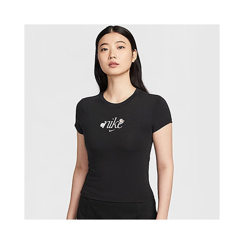 NIKE 여성 신상 나이키 라운드 요가복 스포츠 티셔츠 HF9723-010