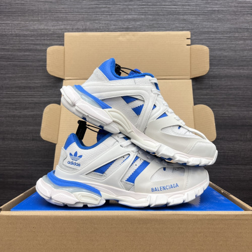 [Balenciaga] 1:1 정품급 Gomma MAILLE WHITE/ORANGE 아디다스 스니커즈
