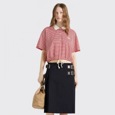 [여성] PRADA 신상 프라다 캐주얼  카라 티셔츠