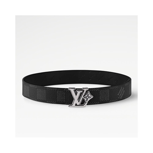 [남성벨트] LV Flower BELT 루이비통 4CM 패션 벨트 은장