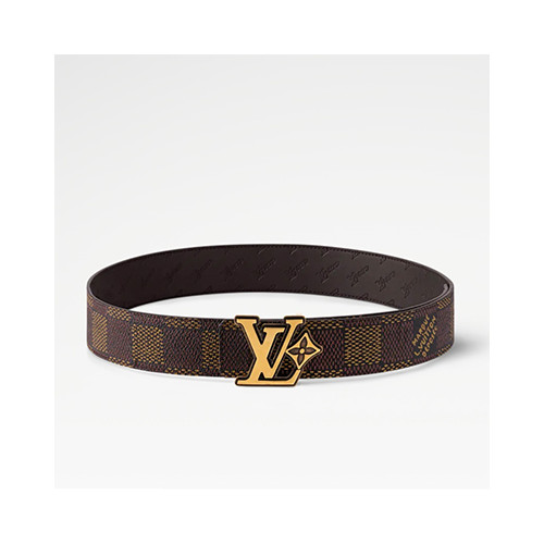[남성벨트] LV Flower BELT 루이비통 4CM 패션 벨트 금장