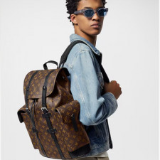 [LOUIS VUITTON] 남성백 M43735 루이비통 마카사르 크리스포터 백팩  정품급 1:1버전