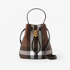 [BURBERRY] 여성백 버버리 Bag 체크 드로스트링 파우치백 213155