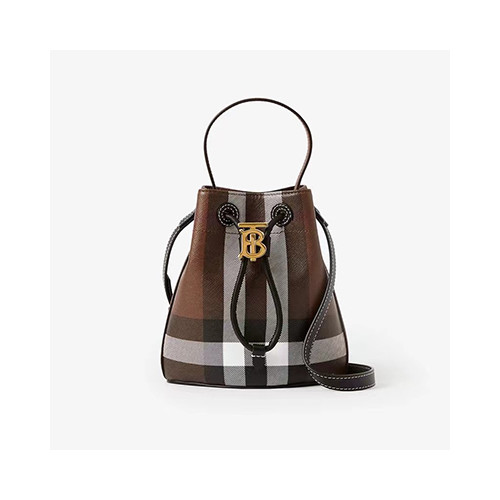 [BURBERRY] 여성백 버버리 Bag 체크 드로스트링 파우치백 213155