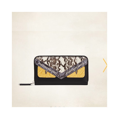 [FENDI] 남여공용 지갑 펜디  BAG BUGS WALLET  핸드카드지갑